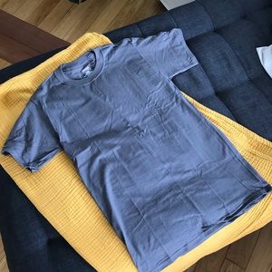 Hanes Beefy Tee Charcoal Grey